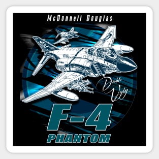 McDonnel Douglas F-4 Phantom Fighterjet Sticker